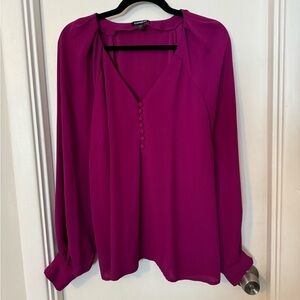 Express Magenta Blouse